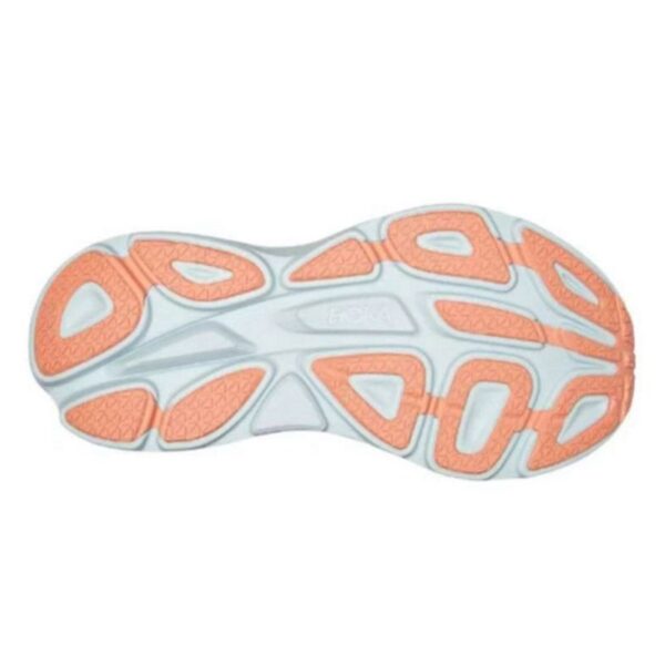 Hoka One One Bondi 8 Shell Coral Peach Parfait CALIDAD AA (MEDIA) - Imagen 4