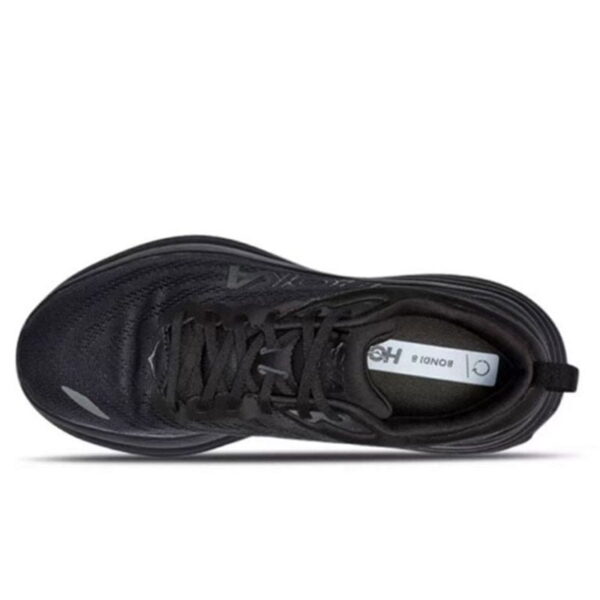 Hoka One One Bondi 8 Triple Black CALIDAD AA (MEDIA) - Imagen 3